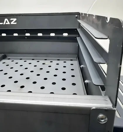 ALAZ 35X70 KATLANIR AYAK KALIN MANGAL 1.5 mm Kalınlık