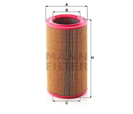 MANN C14004 Hava Filtresi Bravo 1.4 T-Jet 1.6 Multijet 2.0 Multijet 08- 51793166