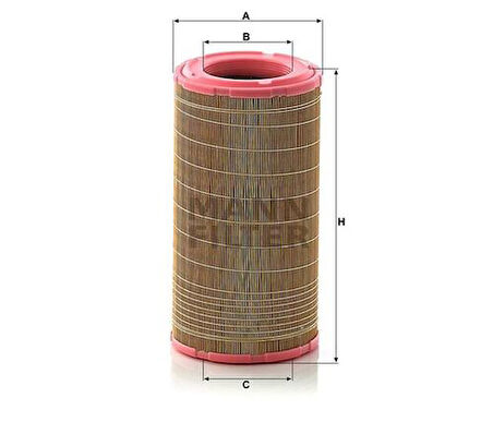 MANN C19416 Hava Filtresi M-Benz Travego O 580 99-Setra S416 S417 03- 0040941804