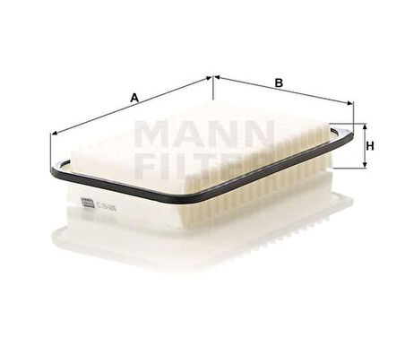 MANN C25006 Hava Filtresi Opel Agila 1.2 1.0 08-11 Splash 1.2 1.0 08-10 4710951