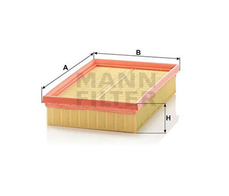 MANN C28105 Hava Filtresi Fiat Stilo-Stilo MultiWagon 192 1.8 16V 133Hp 01-08 46783546