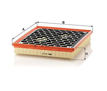 MANN C29012 Hava Filtresi Insignia A 1.4 1.6 2.0 2.8 V6 A14Net B16DTH B20DTH A28Net 09-16 13319421