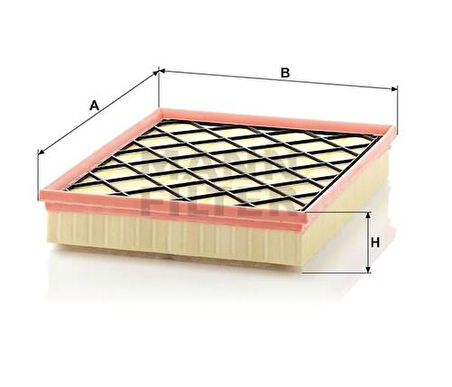 MANN C33001 Hava Filtresi BMW X5 E70 X6 E71 M57N 13717798342