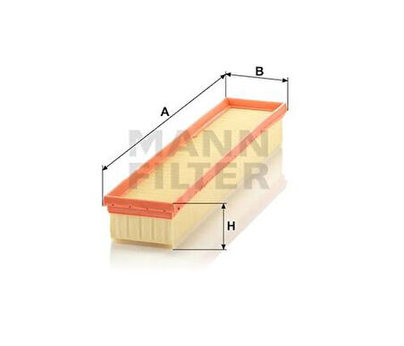 MANN C4692 Hava Filtresi Jaguar XType 2.0D 2003 2009 XType 2.2D 2005-2009 Dizel SW 04-09 4X43-9601-BA