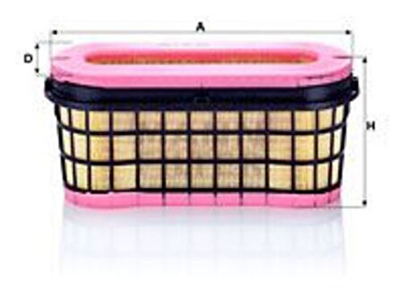 MANN C49002 Hava Filtresi Mercedes Actros Mp4 Arocs Antos 40947204