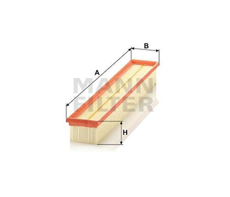MANN C52107 Hava Filtresi W203 00-02 S203 01-02 Cl203 01-01 A1110940304