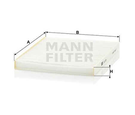 MANN CU2129 Polen Filtresi Jimny 03- 9586081A10