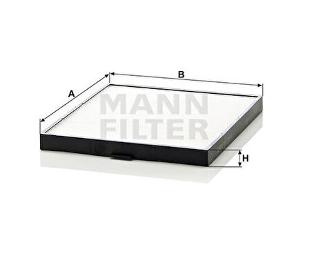 MANN CU2640 Kabin Filtresi Kia Motors Carnival II Sedona II Gq 2.9 CRDI 144Hp 09 01-06 06 0K55361C14