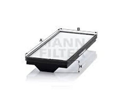 MANN CU4469 Polen Filtresi Mercedes Benz 1840 LS Axor 3028 Axor 9408350047