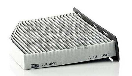 Mann Cuk2939 Polen Filtresi Golf V 04> Jetta III 06> Passat 10> Tıguan 07> Caddy III 04> Touran 03> A3 03> Q3 13> Toledo 04> Altea 04> Leon 05>Octavıa 04> Superb 08> Yetı 09> Karbonlu