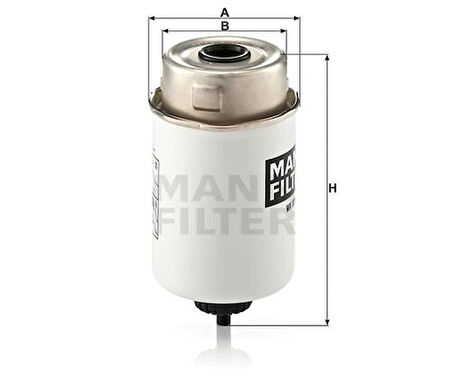 MANN WK8015 Yakıt Filtresi Range Rover III L322 3.6 D 06-11 WJI500030