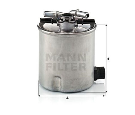 MANN WK9008 Yakıt Mazot Filtresi Logan Logan MCV Jimny 1.5DCI 1541084A51