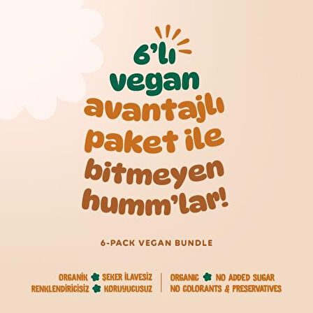 Organik Vegan Mangolu Yulaf Bar - 6 adet