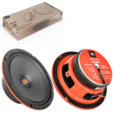 Shock Wave 100W65 Oto Midrange 16cm 200 Watt 2 Adet