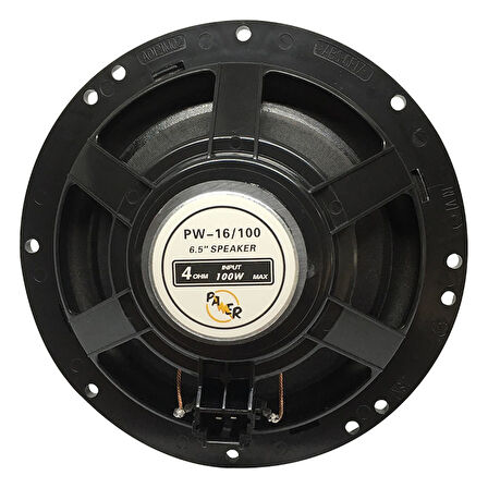 PW-16/100 16 CM 4 OHM 100 WATT TEKLİ OTO HOPARLÖR