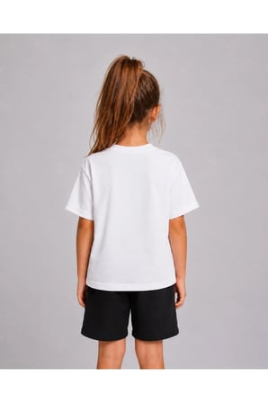 Kız Erkek Çocuk Manifest Yazı Baskılı %100 Organik Pamuk Tshirt
