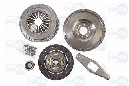 Mapa 000255020 Debriyaj Seti Volant Transit V184 2.4TDCI 100Ps 120Ps 125Ps 00-06 Rulmanlı Catallı Set 1C146477CB
