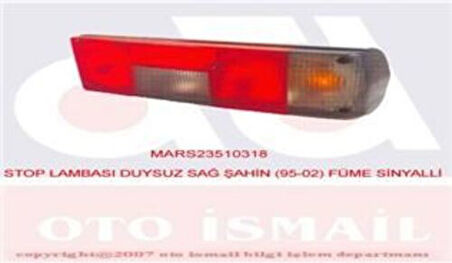 Mars 510318 Stop Lambası Sağ Duysuz Tofaş Şahin 1992 85011748