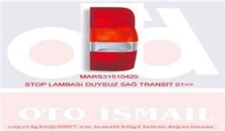 Mars 510420 Stop Lambası Sağ Transit V184 01-06 Duysuz 1116629