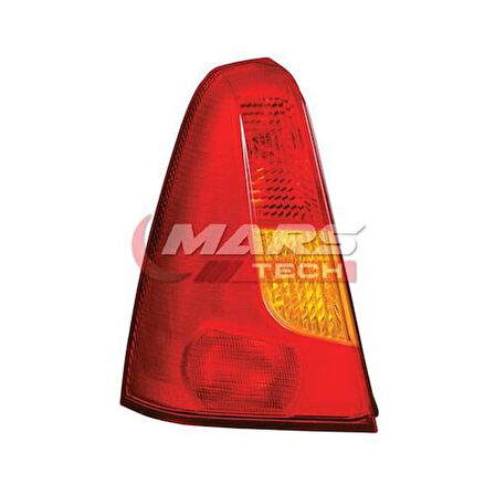 Mars 611256 Stop Lambası Dacia Logan Sol Sarı Sinyalli 03 06 Duylu 6001546794
