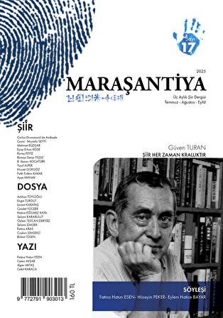 Maraşantiya Dergi 17.Sayı Temmuz-Ağustos-Eylül 2025