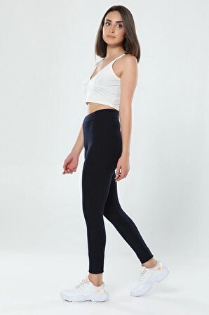 Kadın Siyah Bambu Tayt