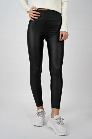 Zayıf Gösteren Toparlayıcı Deri Tayt