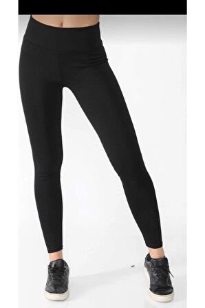 Yüksek Bel Toparlayıcı Çelik Kumaş Tayt