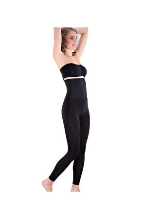 Kadın 2 Beden Incelten Yüksek Bel Dikişsiz Tayt Korse