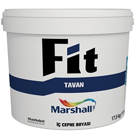 MARSHALL FİT TAVAN BOYASI 17.5 KG