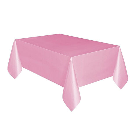 MASA ÖRTÜSÜ BASKISIZ PEMBE DOĞUM GÜNÜ, MEVLİT, PARTİLER İÇİN MASA ÖRTÜSÜ 120x180