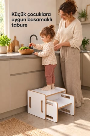 Montessori Çocuk Masa ve Sandalye Seti – Çalışma, Oyun ve Aktivite Masası