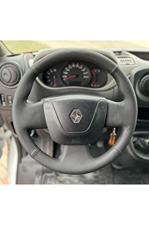 Renault Master Araca Özel Direksiyon Kılıfı (Noktalı Düz) uyumlu