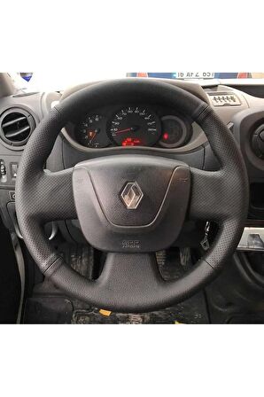 Renault Master Araca Özel Direksiyon Kılıfı (Noktalı Düz) uyumlu
