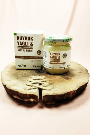 Esila Kuyruk Yağlı Masaj Kremi 210ml Akıllı Krem mudanis