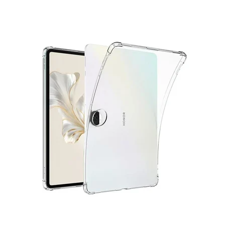 Huawei Honor Pad 9 Kılıf Anti Shock Tablet Silikon - Şeffaf
