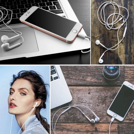 Kulaklık İphone Ucu Çıkışlı Pop Up Kulakiçi Yumuşak Kontrol Tuşlu