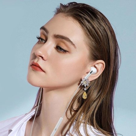 Kulaklık İphone Ucu Çıkışlı Pop Up Kulakiçi Yumuşak Kontrol Tuşlu