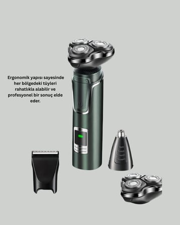 Başlıklı Şarjlı Tıraş ve Bakım Cihazı
