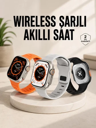 Akıllı Saat Nabız Ölçebilen Yeni Nesil GPS ve Adımsayar Özelliği