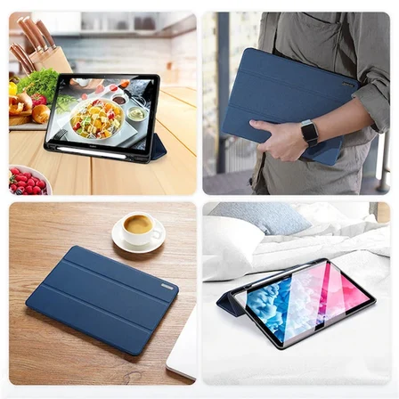 DUX DUCİS Huawei MatePad Pro 10.8 Kılıf Kalem Yerli Soft Tpu Mıknatıslı Domo Kılıf MediaPad M6-(5775