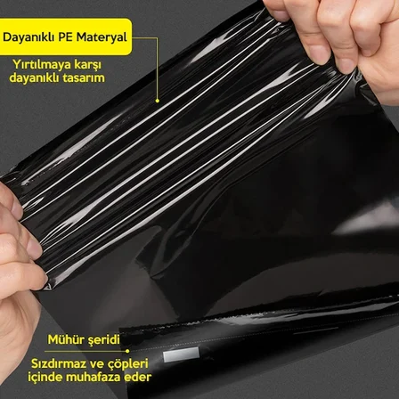 Baseus Clean Garbage için Yedek Çöp Torbası Seti 80 Adet-(5775)