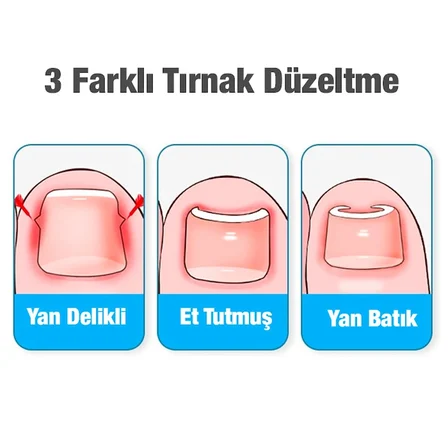 Ezere 24 Parça Profesyonel Tırnak Bakım ve Onarım Manikür Pedikür Seti-(5775)