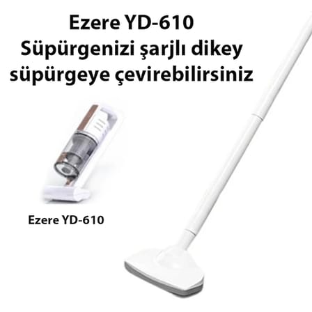 Ezere YD-610 Süpürge için Boru ve Başlık Seti-(5775)