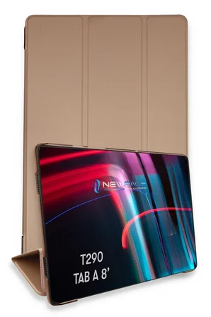 Mey İthalat® Samsung Galaxy T290 Tab A 8 Kılıf Tablet Smart Kılıf - Rose Gold