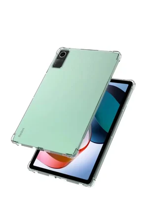 Mey İthalat® Redmi Pad Kılıf Anti Shock Tablet Silikon - Şeffaf