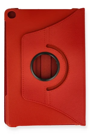 Mey İthalat® Lenovo Tab M10 TB328FU Kılıf 360 Tablet Deri Kılıf - Kırmızı