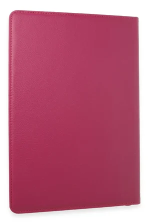 Mey İthalat® Samsung Galaxy X610 Tab S9 FE Plus 12.4 Kılıf 360 Tablet Deri Kılıf - Pembe