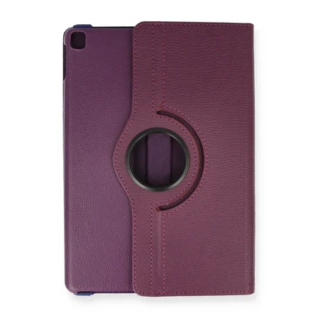 Mey İthalat® iPad Pro 11 (2024) Kılıf 360 Tablet Deri Kılıf - Mürdüm