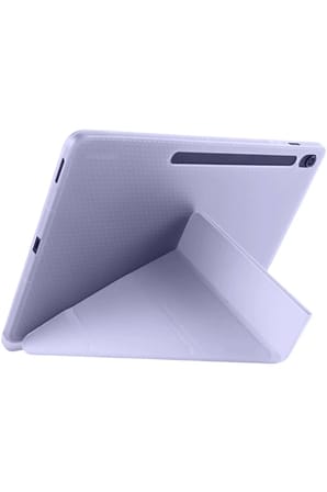 Mey İthalat® iPad Pro 11 (2024) Kılıf Kalemlikli Hugo Tablet Kılıfı - Lila
